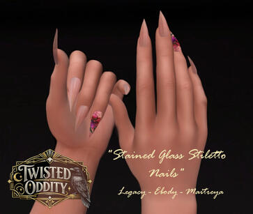 - Twisted Oddity - Stiletto Nails