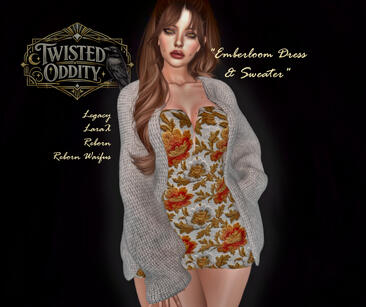 - Twisted Oddity - Dress &amp; Sweater