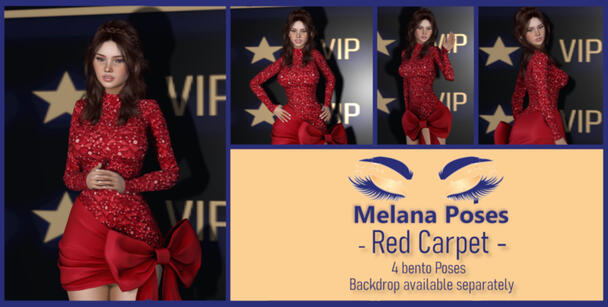 Melana Poses - Red Carpet